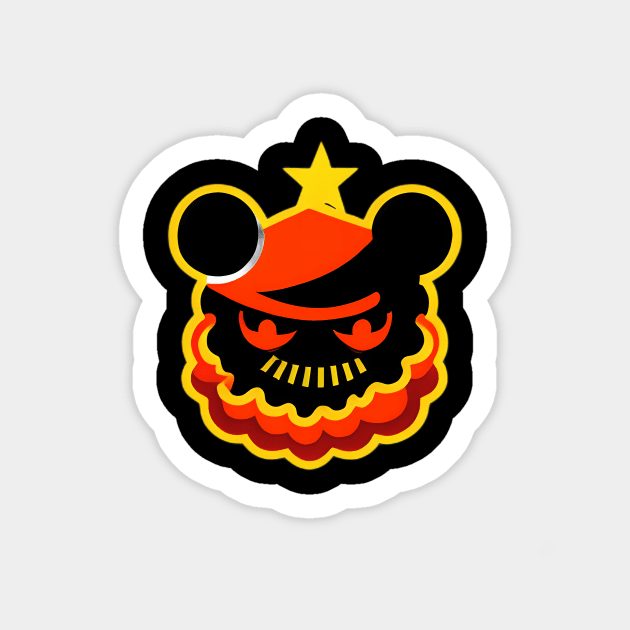 Scary Animal Sticker by Gameshirts